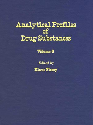 cover image of Profiles of Drug Substances, Excipients and Related Methodology